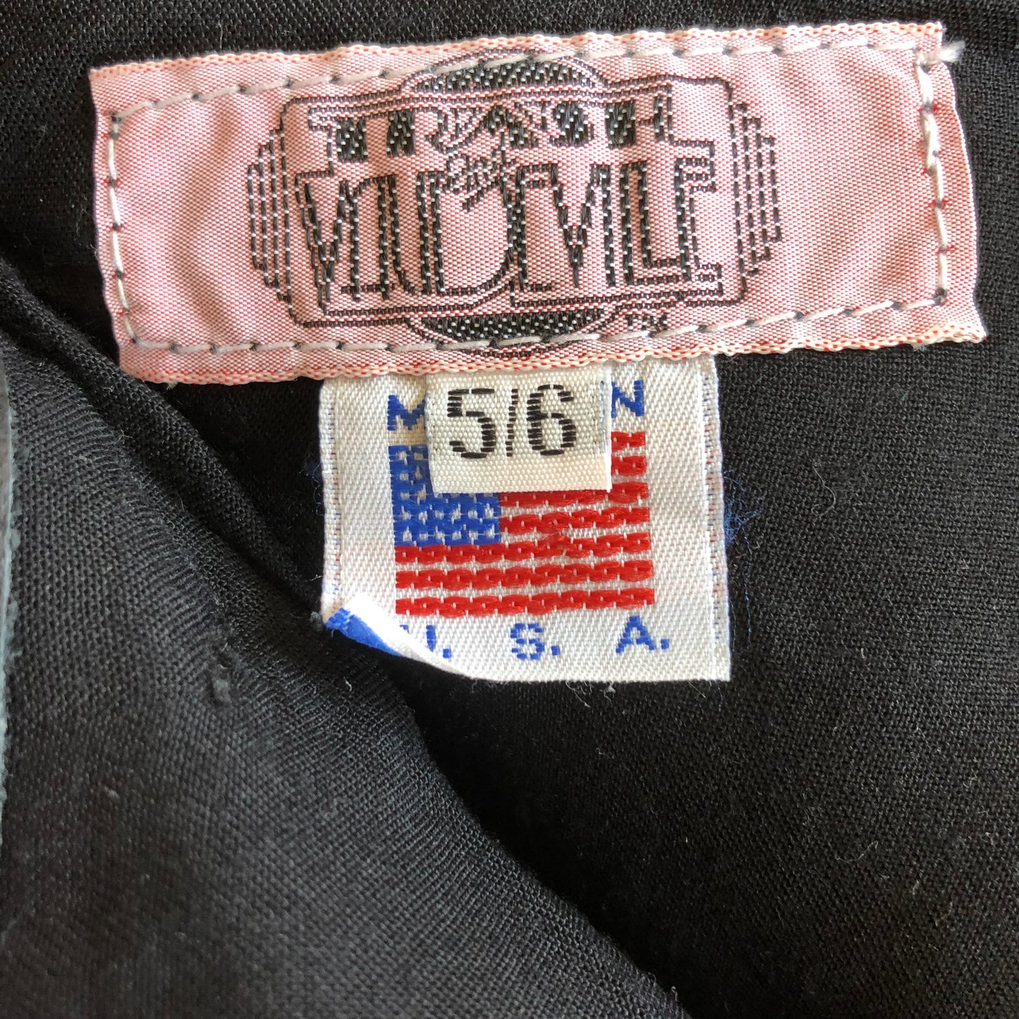 Vintage Trash & Vaudeville Leather Trousers.